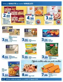 Volantino Sigma Pagina 6: Findus chicken nuggets €2,50, Orogel Misto Per Soffritto €1,50