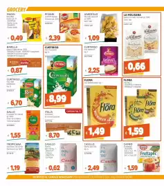 Volantino Stop&Shop Pagina 16: Zucchero di canna bustine €8,70, Riso Flora Il classico €1,59