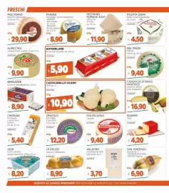 Volantino Stop&Shop Pagina 8: Arlapro pizzatopping 22% €3,70, Edamer €4,20
