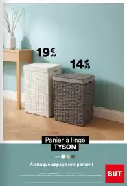Catalogue BUT page 11: TYSON Panier à linge €14,99