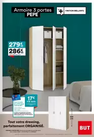 Catalogue BUT page 15: PEPE Armoire 3 portes €279,99