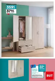 Catalogue BUT page 17: Armoire 4 portes €359,99