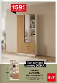 Catalogue BUT page 3: DOHA Rangement 2 portes €159,99