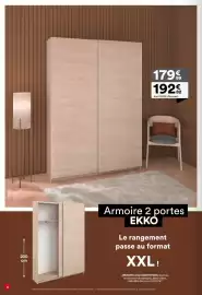 Catalogue BUT page 4: EKKO Armoire 2 portes €179,99