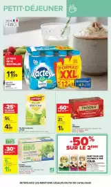Catalogue Carrefour Drive page 10: Lipton - the matcha barista €4,49, Twinings - the €2,85