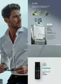 Folheto O Boticário Página 48: Zaad eau de parfum €47,99, Zaad intense loção hidratante corporal €12,99