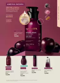 Folheto O Boticário Página 61: Nativa spa creme hidratante para mãos €11,99, NativaSPA ameixa negra €21,99