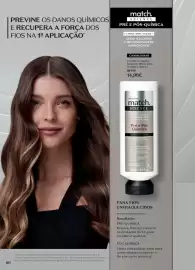 Folheto O Boticário Página 84: Match science condicionador pré e pós química €14,99