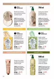 Catálogo Oriflame Página 122: Loção Corporal Nutritiva com Manteiga de Cacau e Óleo de Coco Biológicos Love Nature €10,99