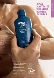 Catálogo Oriflame Página 133: Champô e gel de banho North For Men €6,99