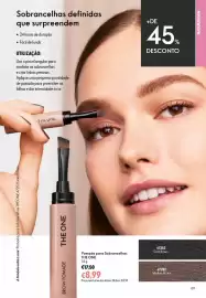 Catálogo Oriflame Página 69: Pomada para Sobrancelhas The One €8,99
