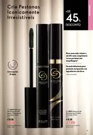 Catálogo Oriflame Página 81: Máscara de pestanas lash iconic giordani gold €7,99
