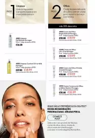 Catálogo Oriflame Página 92: Limpeza Gel Refresh Novage+ €26,00, Creme de olhos lift + firm novage+ €19,99