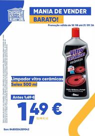 Folheto Casa Cheia Página 2: Limpador vitro cerâmicas selex €1,49