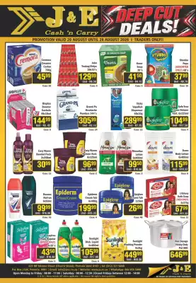 J&E Cash and Carry (valid until 26-08)