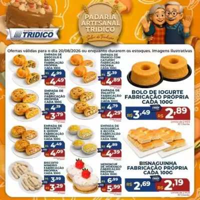 Catálogo Supermercados Tridico (válido até 20-08)