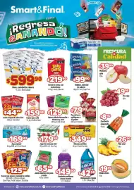 Catálogo Smart & Final semana 34 Página 1: First Street Queso rallado Mozzarella o Monterrey Jack €129,90