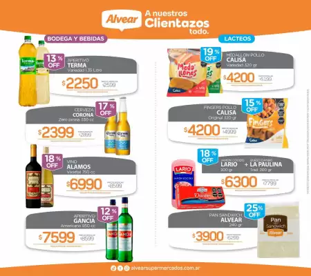 Alvear (válido hasta 23-08)