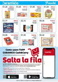 Volantino Caramico Pagina 14: Fiorucci Polli €0,30, Teneroni hamburger con prosciutto cotto €1,59