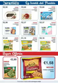 Volantino Caramico Pagina 17: Cornetto mini classico €3,66, Valsòia cono variegato cacao con nocciole tostate €2,37