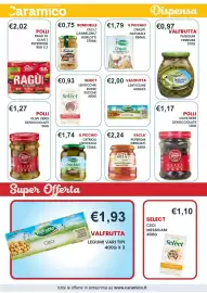Volantino Caramico Pagina 20: Sacla' peperoni grigliati €2,24, Il Picchio Cetrioli Crockioli €1,74