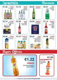 Volantino Caramico Pagina 26: Corona Extra €2,70, Birra Top Pilsner €0,57