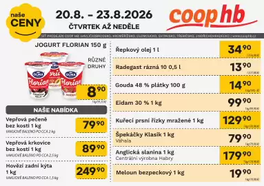 Coop hb leták týden 34 Strana 1