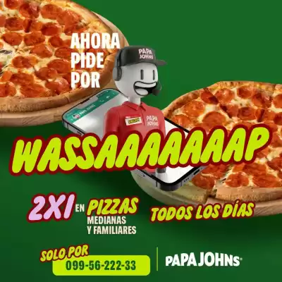 Papa John's (válido hasta 2-09)