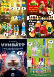 Adam leták Strana 55: Pfanner Ledový čaj Mango - Maracuja, Meloun €37,00, Pfanner hroznový nektar 50% €16,50