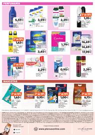 Folleto Plenus Supermercados Página 8: Cueiros Sensitive DODOT €16,69, Tampax Compak €3,45