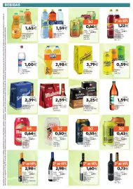 Folleto Plenus Supermercados Página 5: Free Damm 0,0 limón/torrad €0,43, Mahou cerveza mini 5 estrellas €2,59
