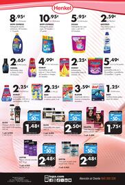 Catálogo Supermercados Lupa Página 12: Bref Wc poder activo limón o natura €2,25, Somat limpiamáquinas lavavajillas €2,25