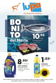 Catálogo Supermercados Lupa Página 1: Wipp express €8,95, Koipesol aceite de girasol €1,85