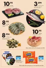 Catálogo Supermercados Lupa Página 2: Langostino crudo mediano €8,95, Bonito del Norte fresco al corte €10,95