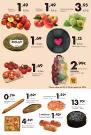 Catálogo Supermercados Lupa Página 4: Nectarina, categoría 1ª €1,49, Bollo melón entero €1,69