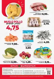Folleto SPAR Lanzarote Página 20: Apolo preparado de marisco sin conchas especial niños €3,60, Ciruela Roja €1,29