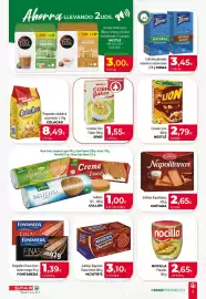 Folleto SPAR Lanzarote Página 6: Gullón galletas €1,00, McVitie's Digestive Choco-leche €3,10