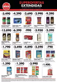 Folleto Disco Página 2: Quento batatas €2.990,00, Terrabusi galletitas variedad €2.690,00