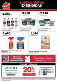 Folleto Disco Página 3: Casancrem queso crema €3.850,00, Mama cocina rebozador para horno €1.390,00