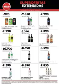 Folleto Disco Página 4: Smirnoff vodka green apple raspberry watermelon tropical fruits spicy tamarind €9.850,00