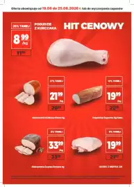 API MARKET gazetka tydzień 34 Strona 2: Udziec z indyka z/k €19,99, Połędwica Sopocka Kg Kabo €19,99