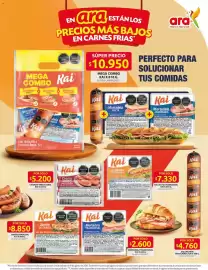 Catálogo Ara semana 34 Página 7: Kai chorizo mixto €5.200,00, Kai salchicha tradicional €7.330,00