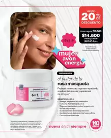 Catálogo Avon Página 25: Avon - rosa mosqueta crema facial 6 en 1 €14.500,00