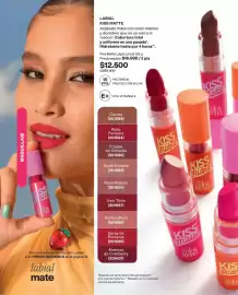 Catálogo Avon Página 58: Intenso - labial kiss matte €10.990,00