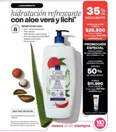 Catálogo Avon Página 7: Piel - hidratación refrescante con aloe vera y lichi €28.500,00