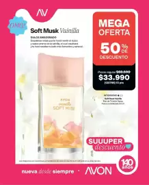 Catálogo Avon Página 85: Avon - soft musk vainilla eau de toilette spray €33.990,00
