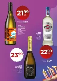 Duży Ben gazetka Strona 11: Wino musujące Grape Talk Ciao Bella! Prosecco DOC €21,99, Wino białe Martini Bianco €22,99