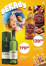 Duży Ben gazetka Strona 18: Whisky Glenfiddich 12 YO + tuba €179,99, Whisky Chivas Regal Extra 13 YO €139,99