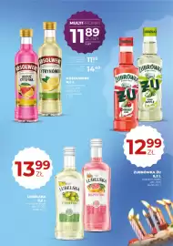 Duży Ben gazetka Strona 29: Likier Absolwent Arbuz Cytryna €11,89, Likier Lubelska Cytrynówka €13,99