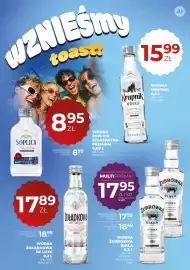 Duży Ben gazetka Strona 34: Wódka Żubrówka Biała €17,95, Wódka Żołądkowa de Luxe €17,89